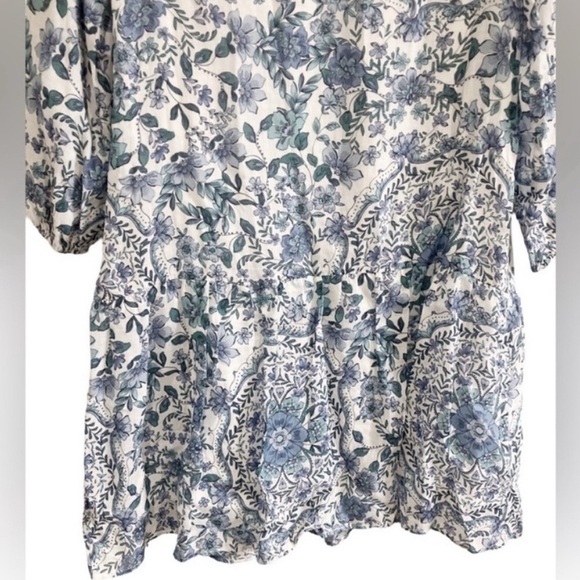 Johnny Was Leilani Mini Dress Linen NWOT
Blue Floral Embroidered Neck Small - Picture 5 of 9